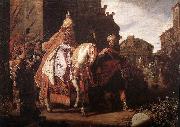 The Triumph of Mordecai g LASTMAN, Pieter Pietersz.